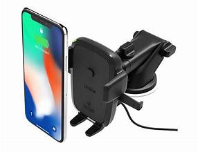 iOttie Wireless Car Charger Easy One Touch Wireless 2 Qi Charging CD Slot + Air Vent Combo Phone Mount for iPhone, Samsung Galaxy, Huawei, LG, Smartphones